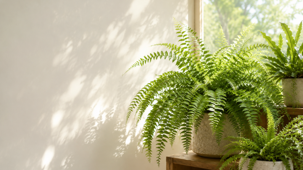 do ferns need direct sunlight